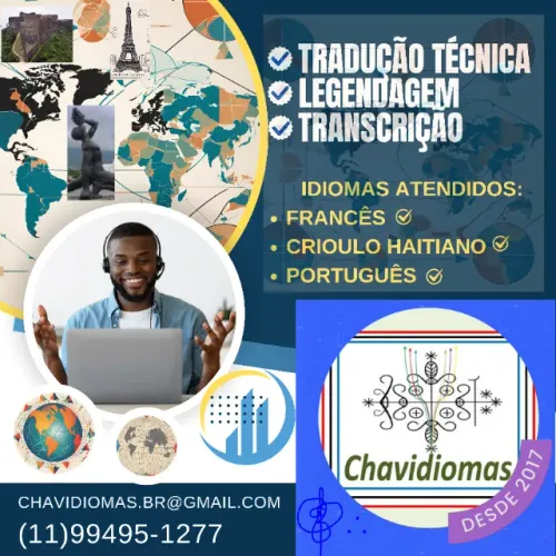 Tradução, Legendagem e Transcrição em Crioulo Haitiano, Português e Francês