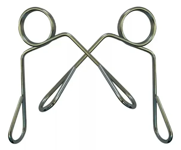 Kit 04 grampos para barras e alteres