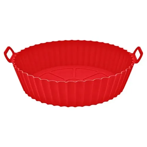 Forma De Silicone Redonda Para Air Fryer SN22419 Mimo Style
