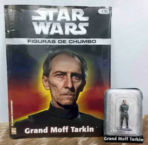 Coleção Star Wars Figuras De Chumbo Grand Moff Tarkin 17 Lc