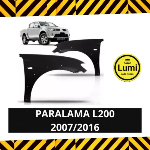 Paralama L200 Triton 07/16 - NOVO!!