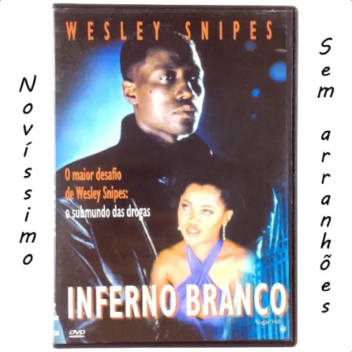 Inferno Branco - Dvd Do Filme C/ Extras - Novíssimo. Sem arranhões!