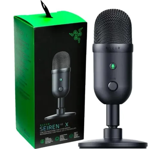 Microfone Razer V2 Siren - Produto Original - Lacrado - Barbada