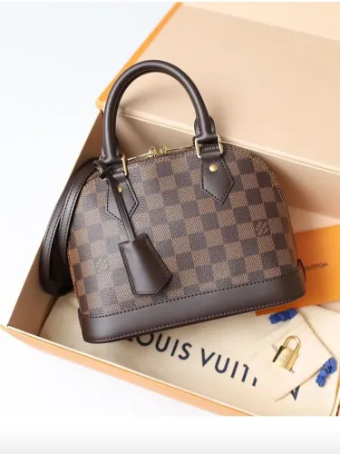 Bolsa Louis Vuitton Alma BB Damier Ebene Original