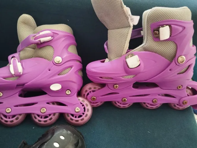 Patins Roller Infantil - Rosa