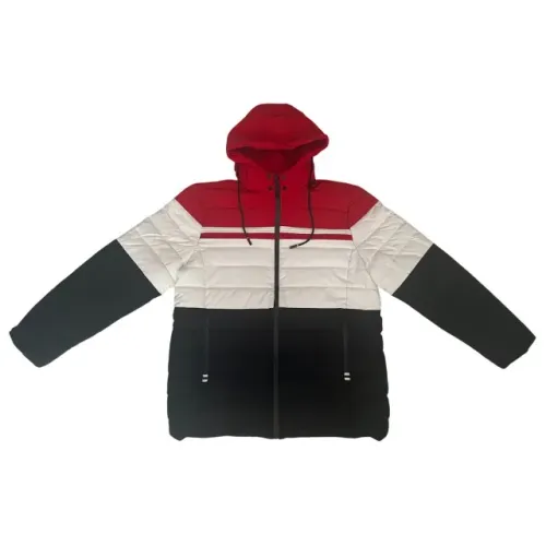 Casaco Twix Jaqueta Neve Unissex Preto/Vermelho/Branco Tamanho GG