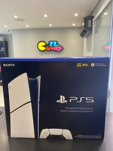 PlayStation 5 Digital Edition - Nova Geração de Games em 4K!