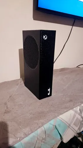 Capa protetora magnética couro pu xbox series s skin