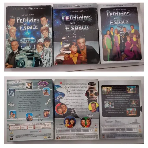 PERDIDOS NO ESPAÇO DVD BOX COMPLETO 3 TEMPORADAS - ZERO