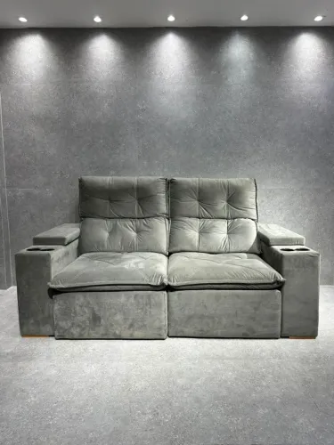 Estofado Suiça 2.00m (embalado) Novo Super Oferta