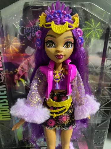 Boneca Monster High Clawdeen Music Festival Monster Fest