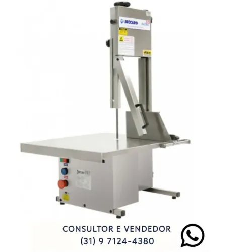  Serra Fita Beccaro De Bancada toda inox bivolt