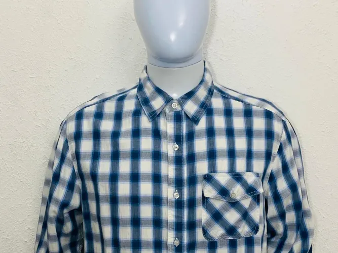camisa casual george tamanho g xadrez bom estado