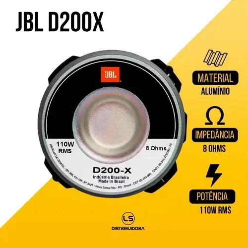 Drive Selenium Jbl D200 Corneta D200 Selenium Original C/nf