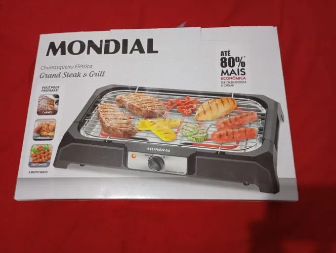 Churrasqueira elétrica mondial