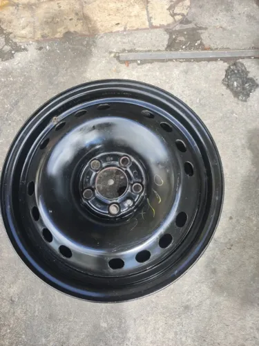 Roda Ferro Fiat Toro Aro 16 5x110 2020 2021 2022 2023 Preto