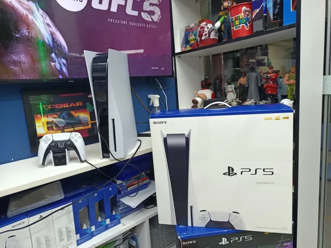 Playstation 5 FAT zerado com caixa garantia De 1 ano troco por 360