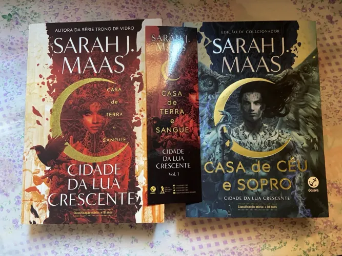 Cidade da Lua Crescente e Casa de Céu e Sopro - Sarah J. Maas 
