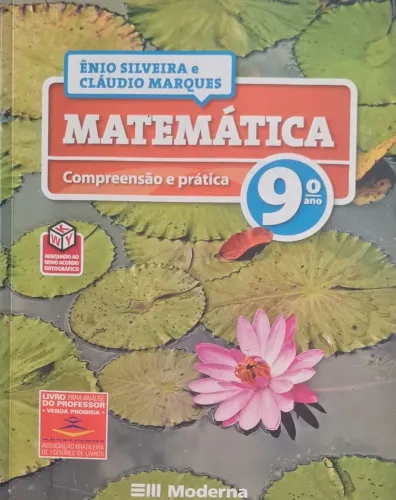 Livro de Matemática- Compreensão e Prática 9° ano