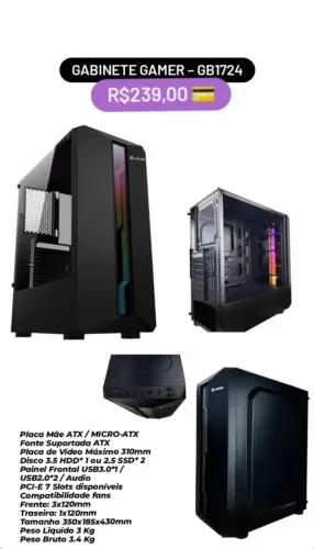 Gabinete Hayom s/ Fonte C/ Tampa de Vidro - GB1724