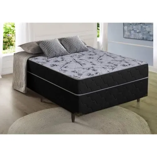 Cama Box Casal Asia, com Colchão MOLAS ENSACADAS!