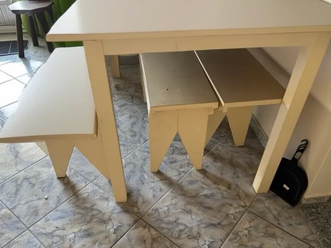 Mesa  MADEIRA maciça 1,80m x 0,93  forte