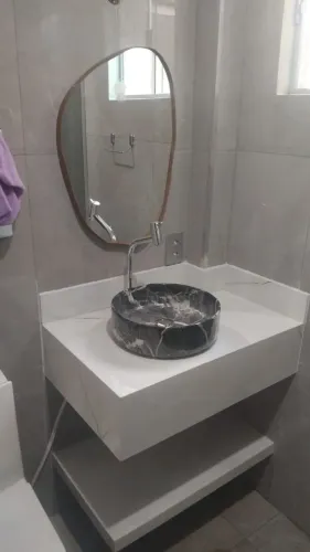 Base pra cuba de sobrepor 