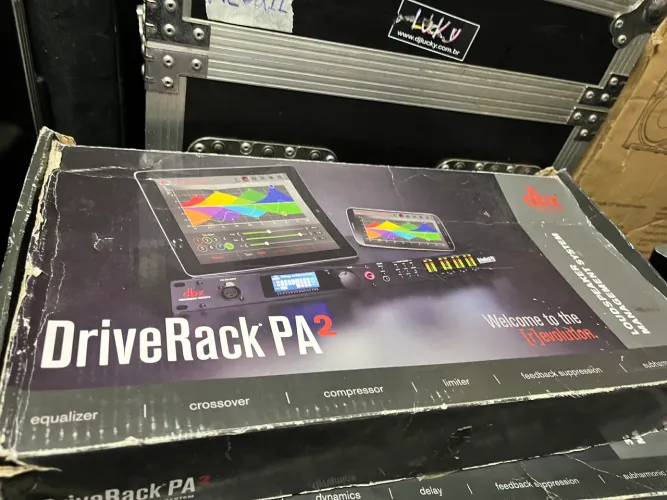 Processador DBX drive Rack PA 2 