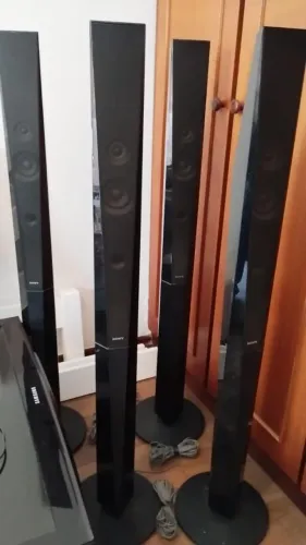 Home Theater Sony 5.1 pouquissimo uso, completo DVD