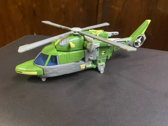 Transformers Blades Live Convoy (helicopteros verso?es Verde e Vermelha) Autobot