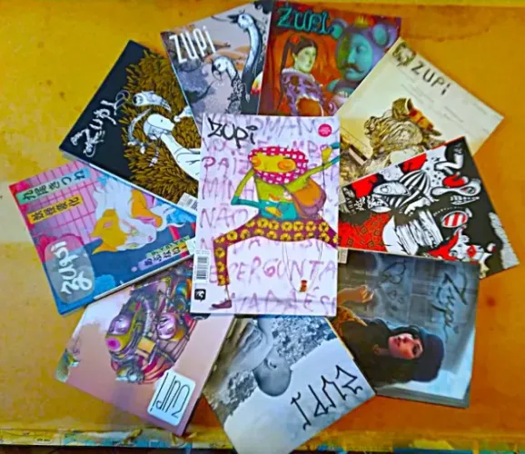 Revista Zupi 10 Vol Acervo (1) Arte Design Ilustração Fotografia Grafite PARTICULAR ÓTIMA