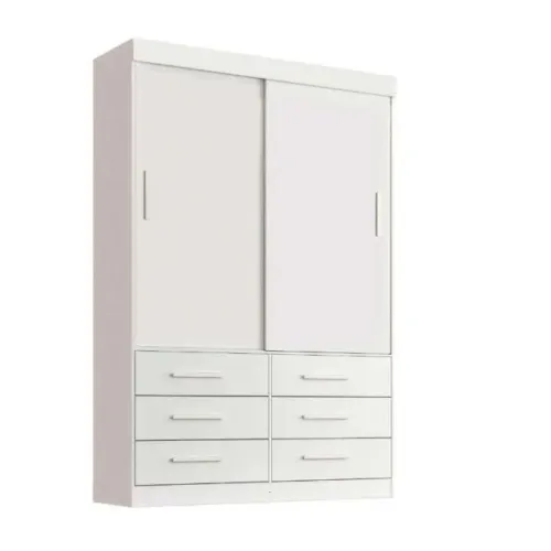 Guarda Roupa Casal 2 Portas 6 Gavetas Novo entregamos