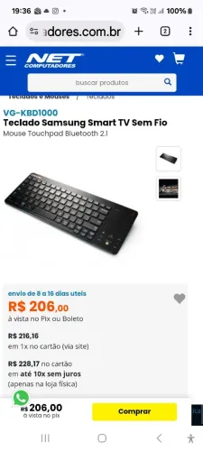 Teclado Samsug Smart