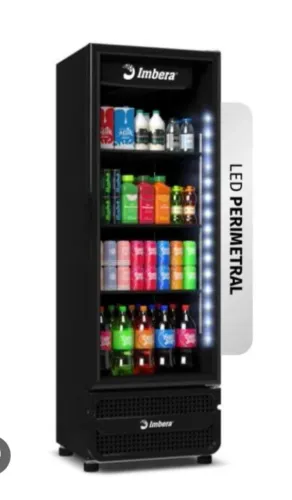 NZ. Expositor Refrigerado porta de vidro 453 litros IMBERA 