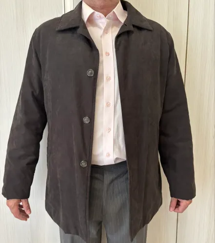 Jaleco Marrom escuro, Adulto Masculino, NY Josph Abboud, Outwear.