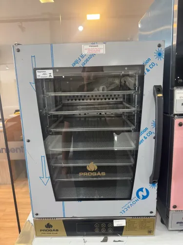 Forno elétrico turbo 8 esteiras com vapor novo