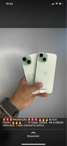 iPhone 15 verde