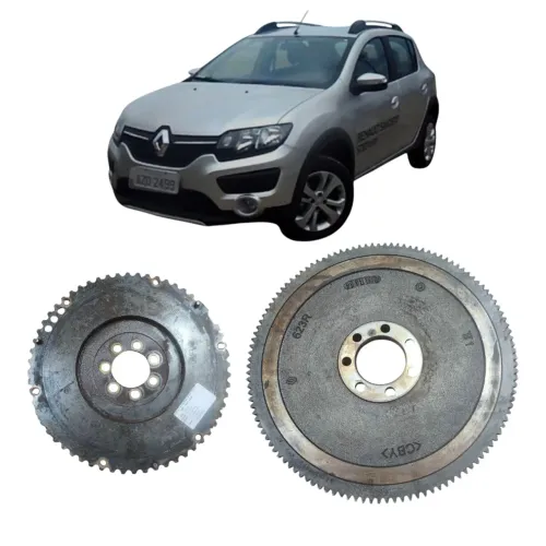 Volante Motor Cremalheira Logan Sandero Clio Duster 1.6 8v