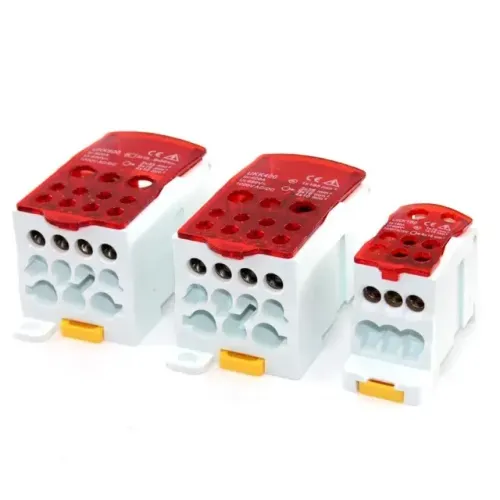 BLOCO DE TERMINAL, CAIXA DE JUNÇÃO DE CABOS ELETRICOS DE 10V A 415VOLTES DE 80 AMPERES.