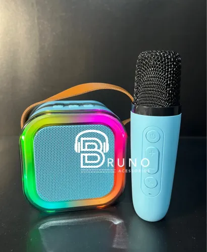 Caixa de som Bluetooth C/ Microfone