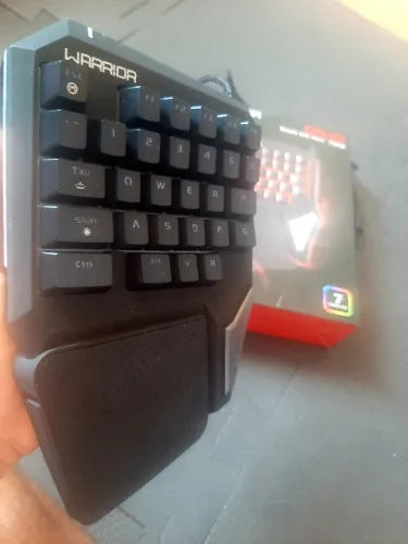 Teclado Gamer Warrior One Hand (Novo)!