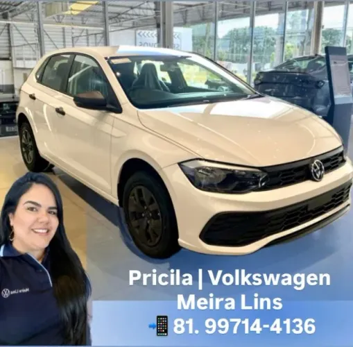 POLO TRACK 2026 0KM + A CENTRAL MULTIMÍDIA (VW PLAY)+ TAXA DE 0.99% COM 20% DE ENTRADA! 