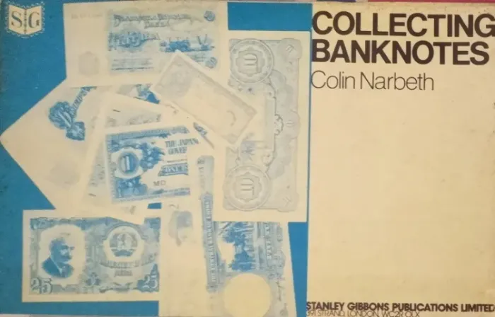 Livro de 1976 Collecting Bank Notes - Colin Narbeth - Importado - Raridade
