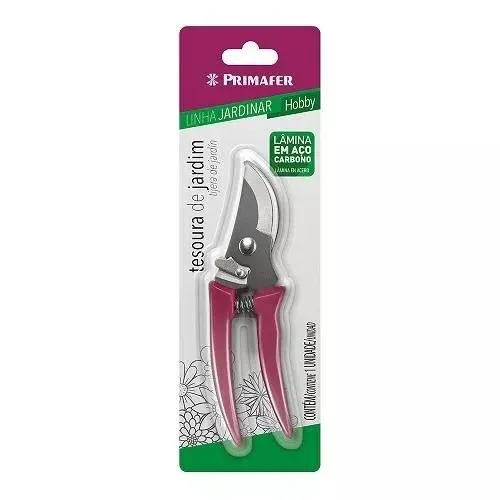 Tesoura Poda Semi Profissional 16,5cm Jardinagem Atlas