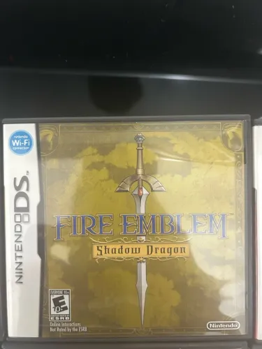 jogo fire emblem: shadow dragon nintendo ds original raro, não tem outro anunciado