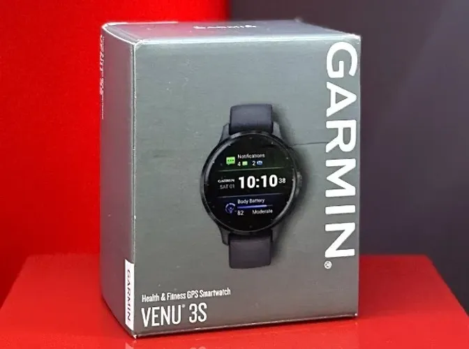 Garmin Venu 3S - 41mm - Black - Produto Novo com Garantia da Loja