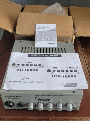 Amplificador de Áudio NCA AB-100R4