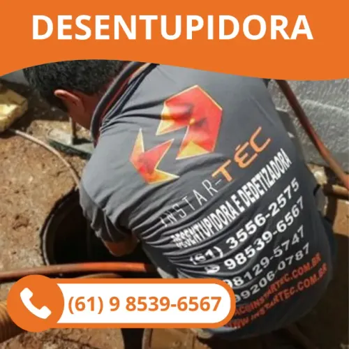 Desentupidora e Hidrojateamento - Desentupimento de Esgoto, Pia, Ralo, Caixa de Gordura