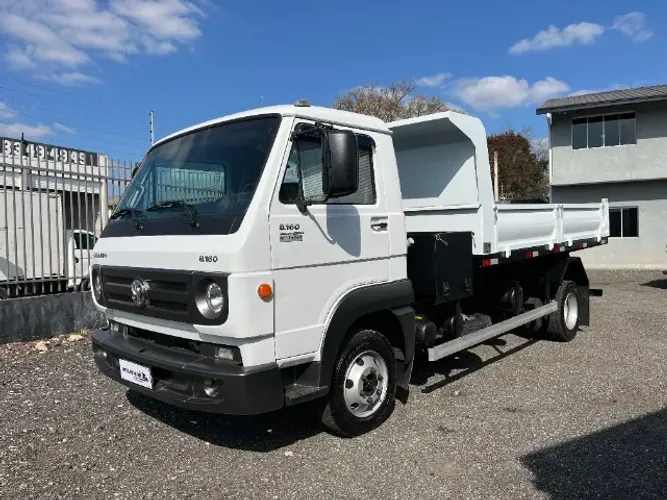 Volkswagen 8.160 Drc 4×2 2017 Motor Cummins, com Caçamba Basculante Nova