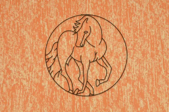 quadro decorativo de cavalo